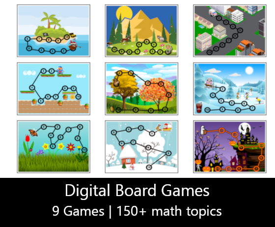 digital math board games