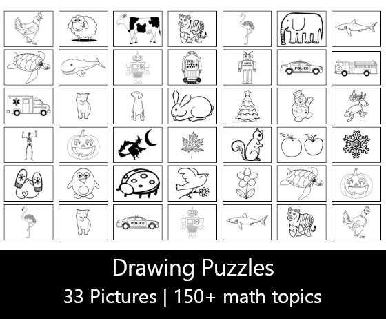 digital math drawing puzzle game