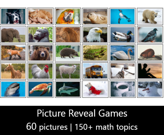 picture reveal games